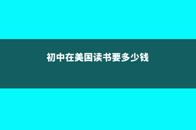 留学美国读大学费用多少(去美国大学留学)