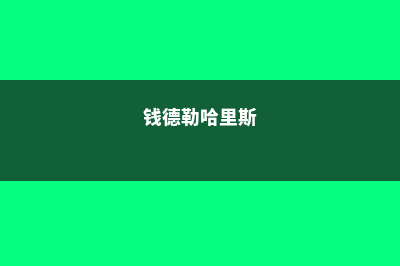 钱德尔哈姆学校的奖学金政策(钱德勒哈里斯)