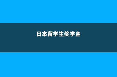 日本大学留学奖学金多少钱(日本留学生奖学金)