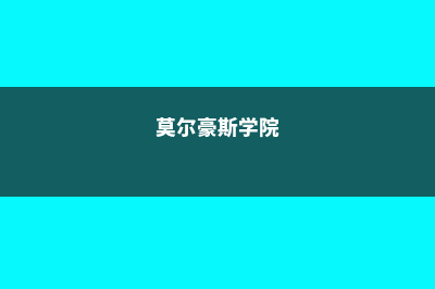 莫瑟尔大学学费一年多少钱(莫尔豪斯学院)